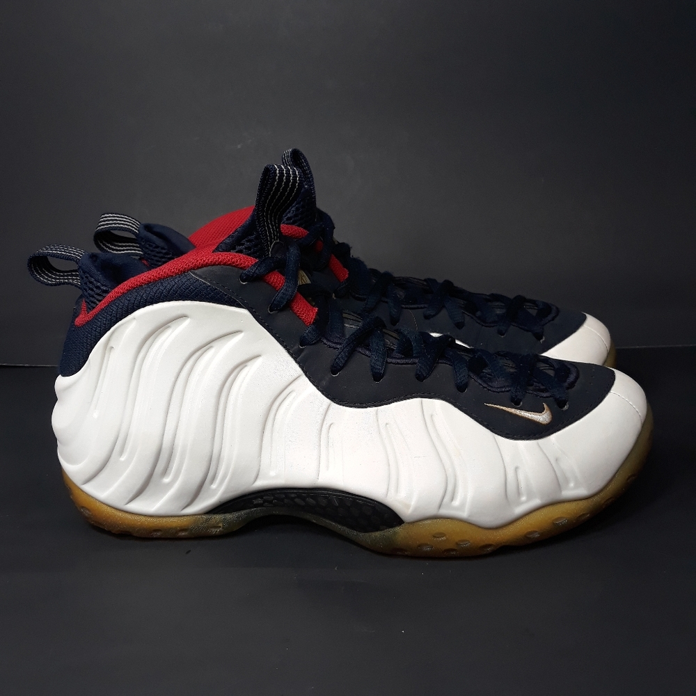 Nike Air Foamposite One PRM Olympic USA 9.5 - Picture 1 of 7